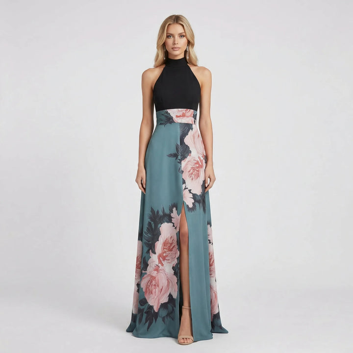 Sommerliches Maxikleid Mit Blumenmuster - Nia