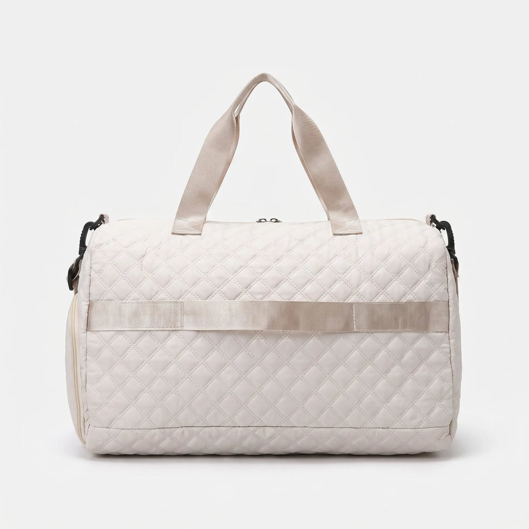 Spacious Quilted Overnight Bag - Brevyn