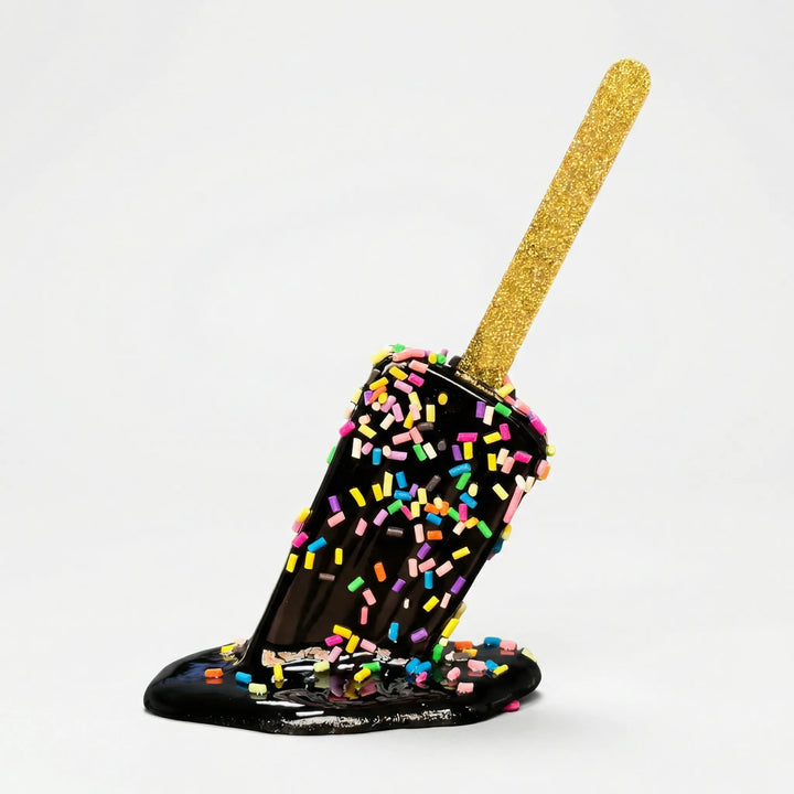 Speels Decoratiebeeldje Met Smelteffect - Popsculpt