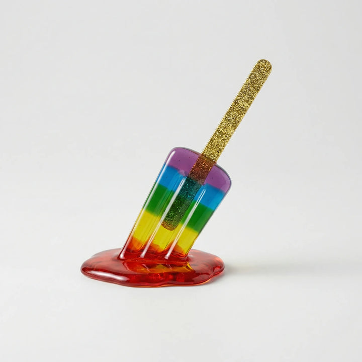 Speels Decoratiebeeldje Met Smelteffect - Popsculpt