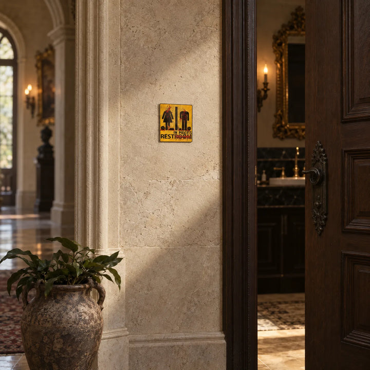 Spooky Bathroom Sign - GoreMark