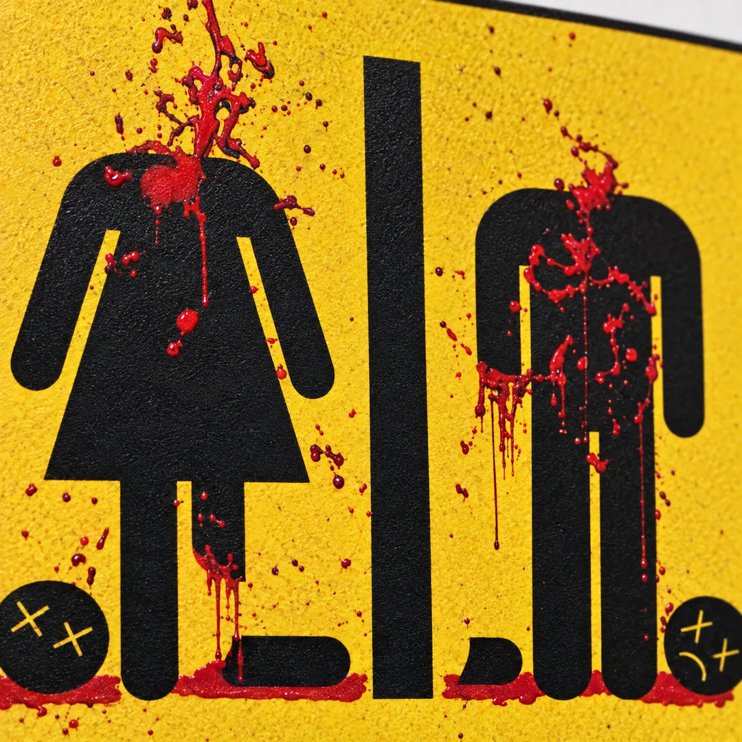 Spooky Bathroom Sign - GoreMark
