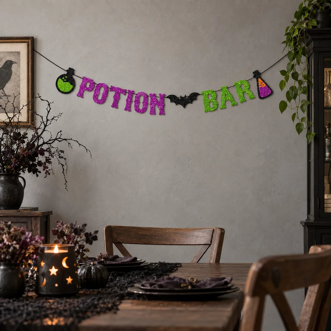 Spooky Halloween Banner - PotionGlow