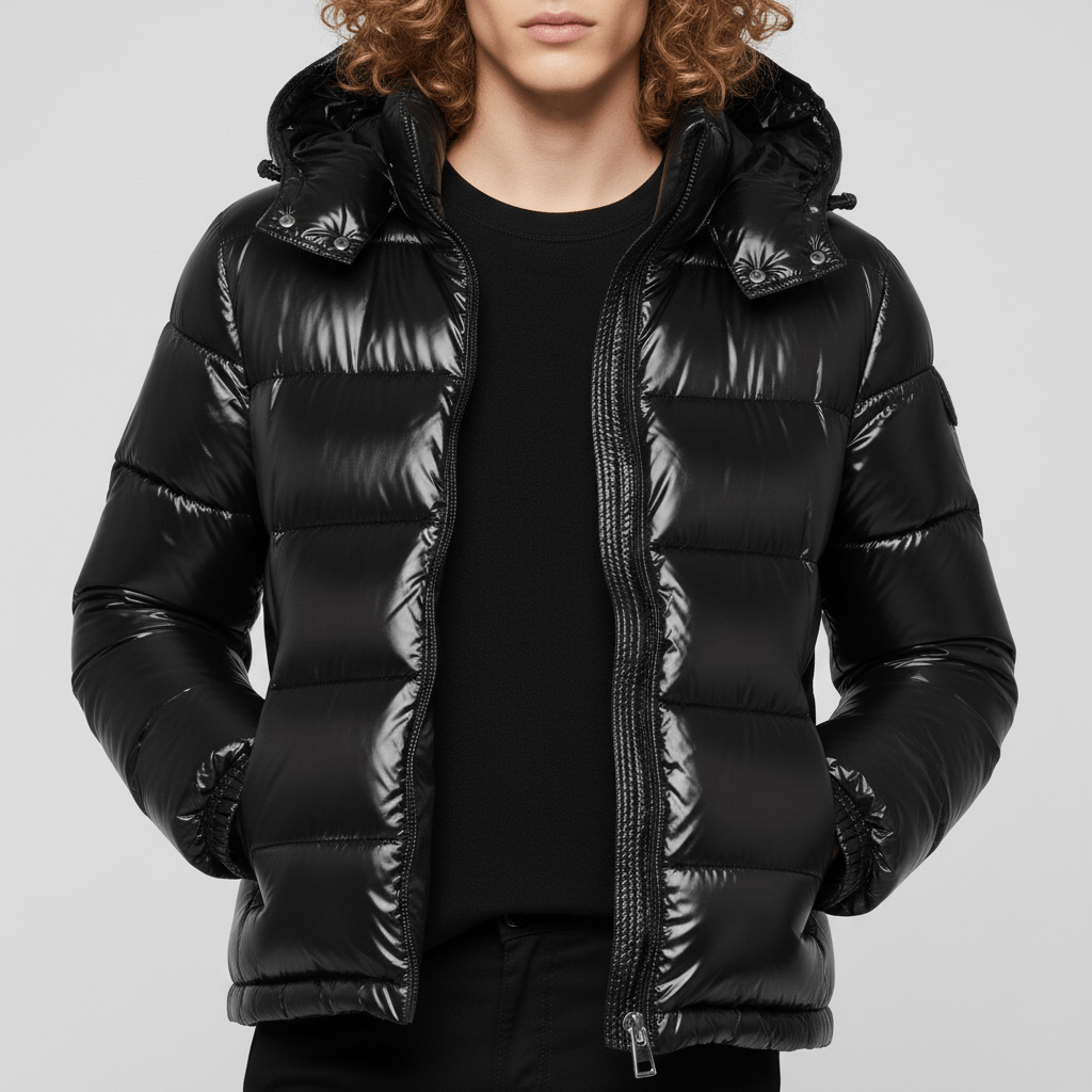 Steppjacke Mit Glanzoberfläche - Mick