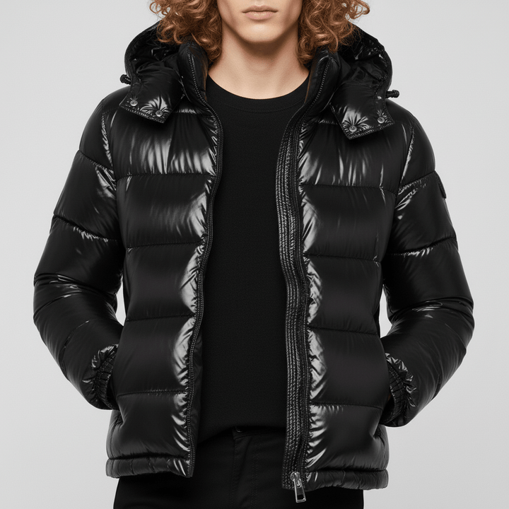 Steppjacke Mit Glanzoberfläche - Mick