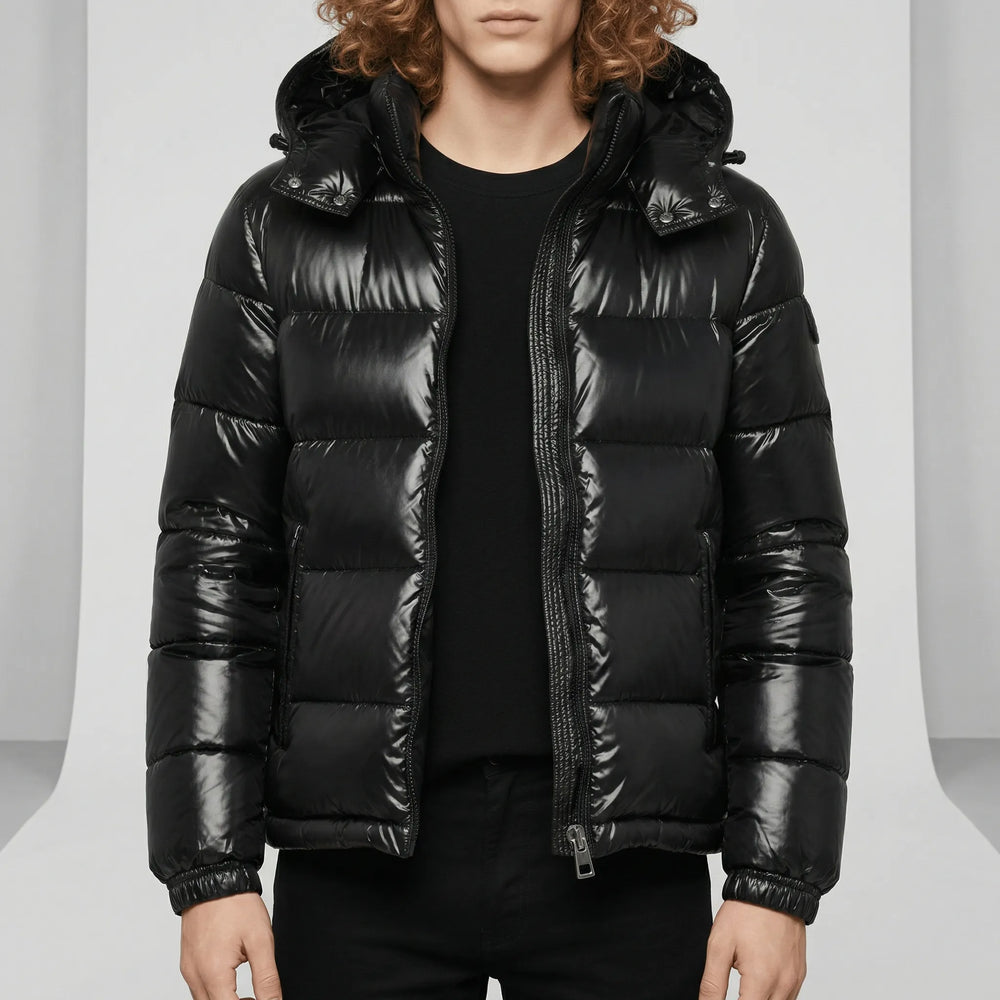 Steppjacke Mit Glanzoberfläche - Mick