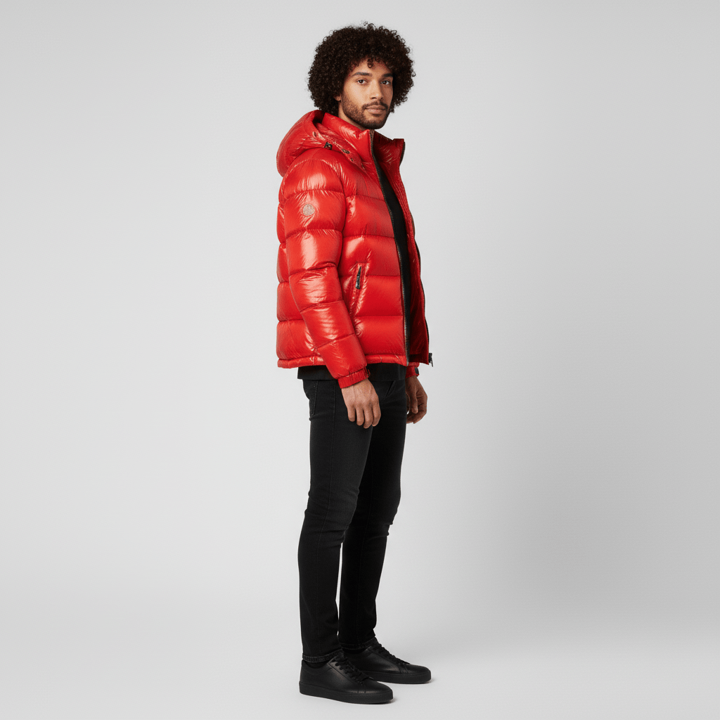 Steppjacke Mit Glanzoberfläche - Mick