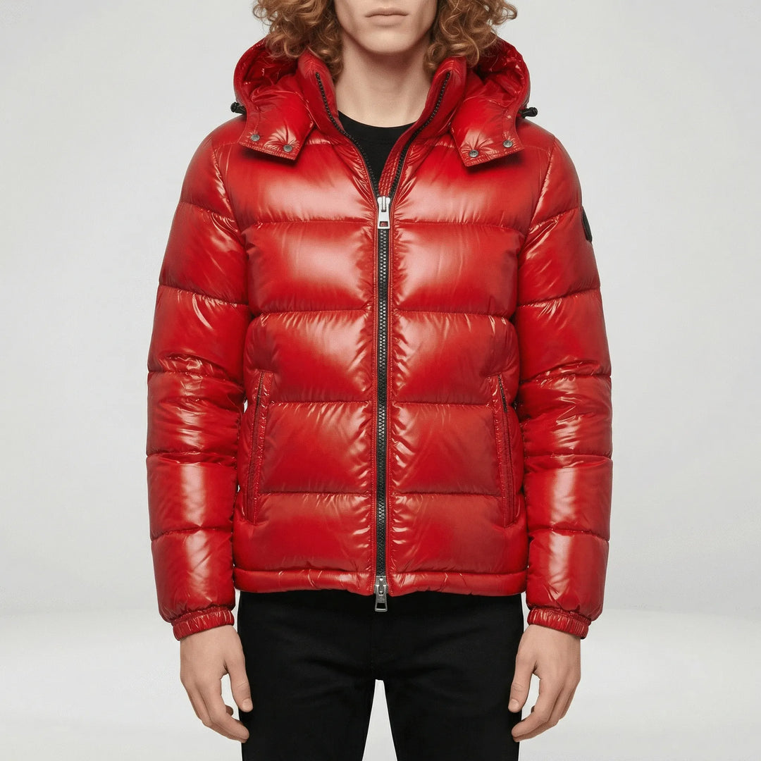 Steppjacke Mit Glanzoberfläche - Mick