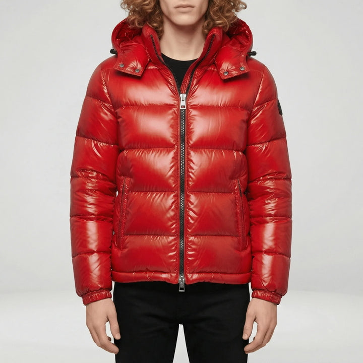 Steppjacke Mit Glanzoberfläche - Mick