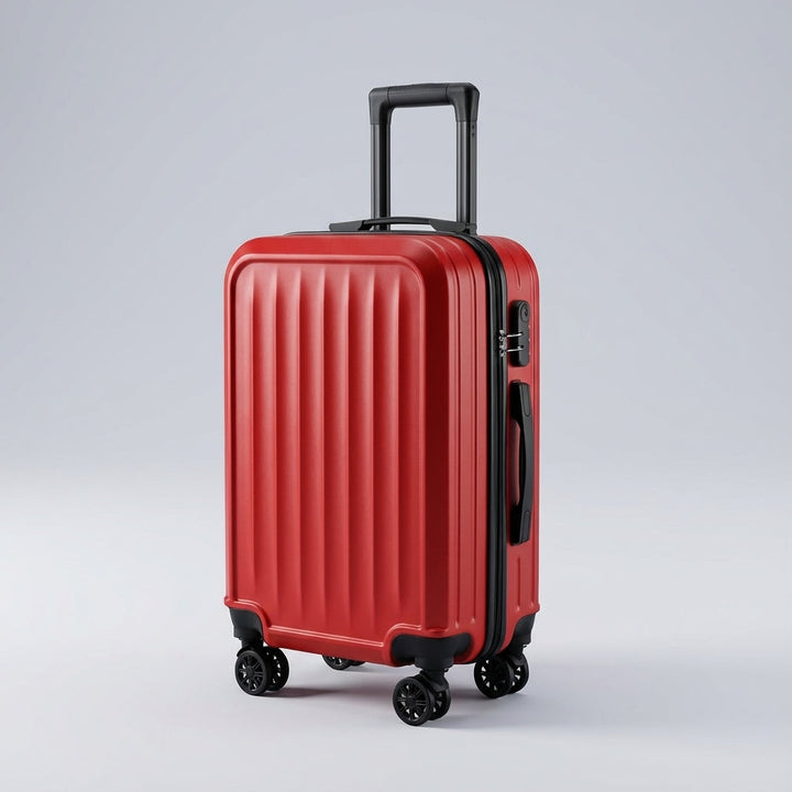 Stevige Geribbelde Koffer - Traveon
