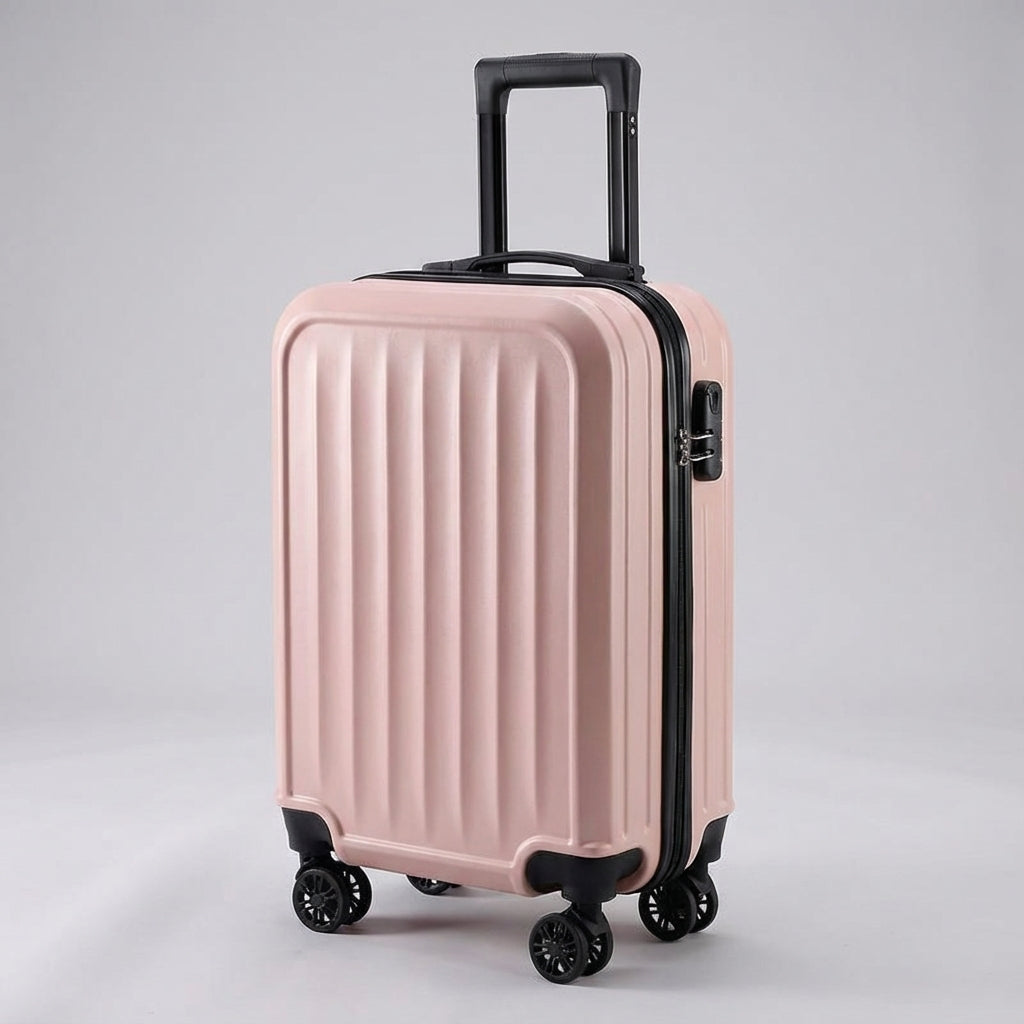Stevige Geribbelde Koffer - Traveon