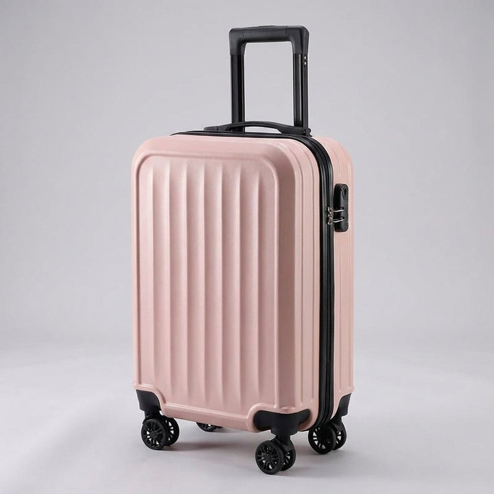Stevige Geribbelde Koffer - Traveon