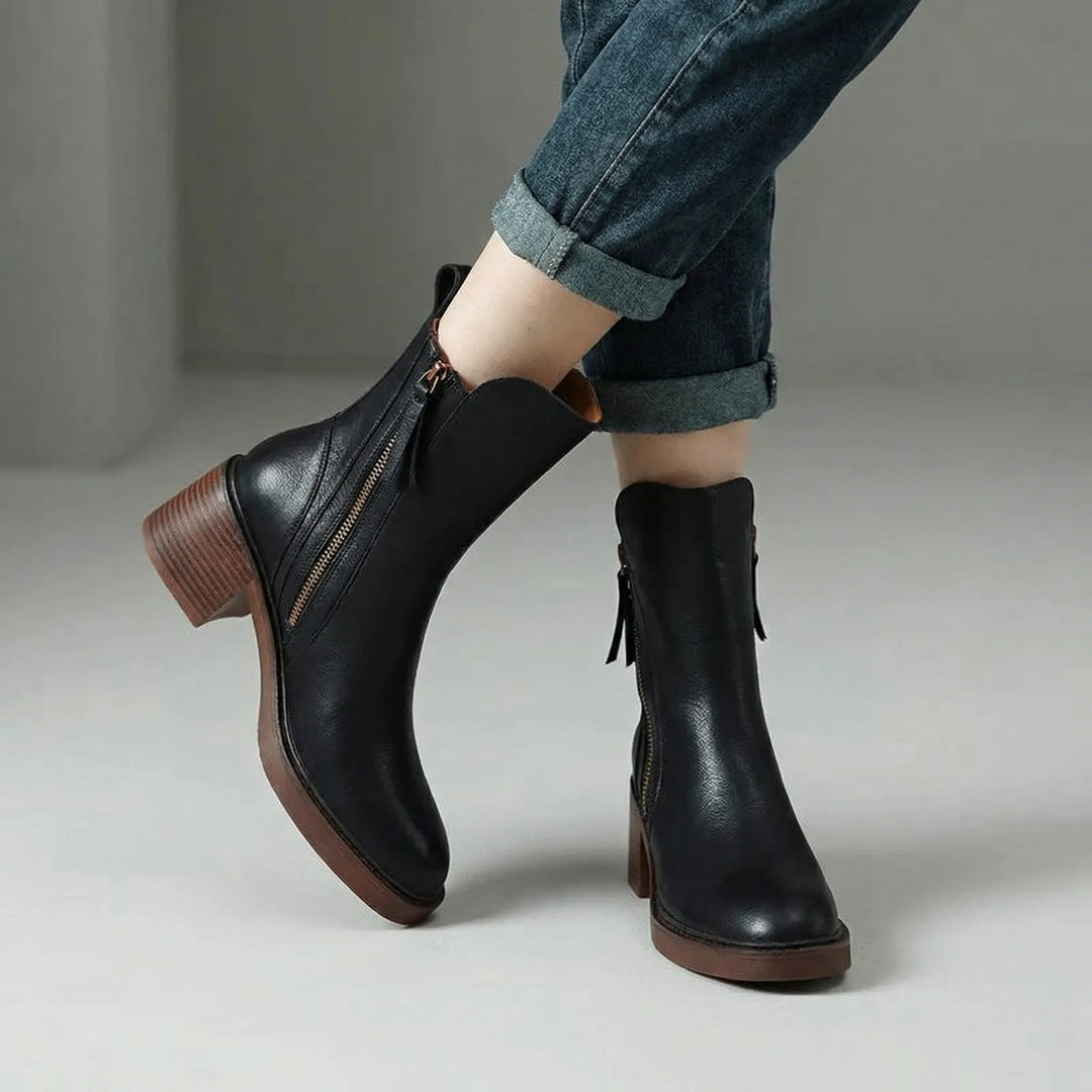 Stiefelette Mit Reißverschluss - Lea