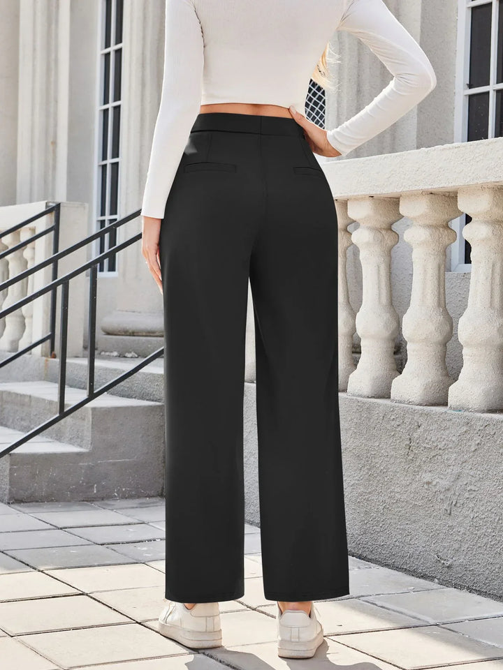 Straight Leg Women's Pants - Gina