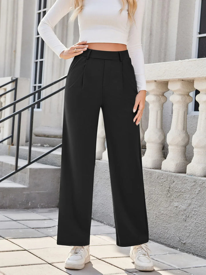 Straight Leg Women's Pants - Gina