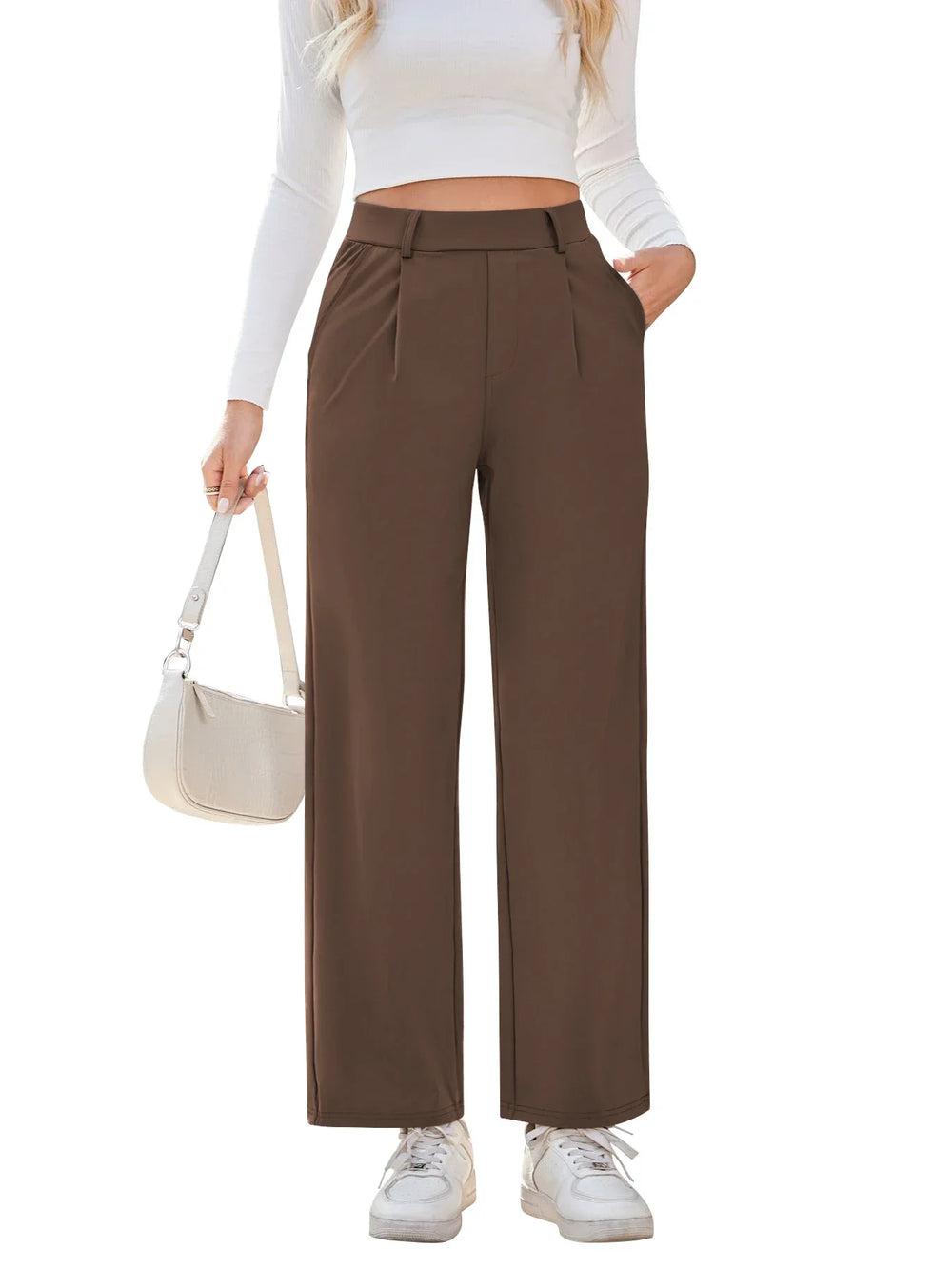 Straight Leg Women's Pants - Gina