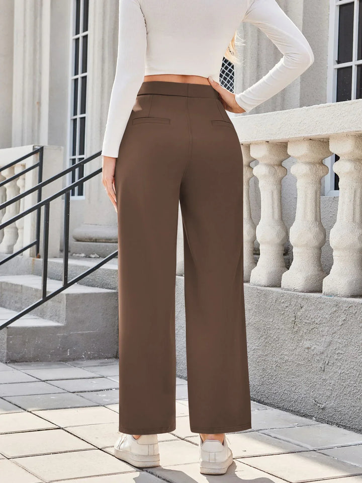 Straight Leg Women's Pants - Gina