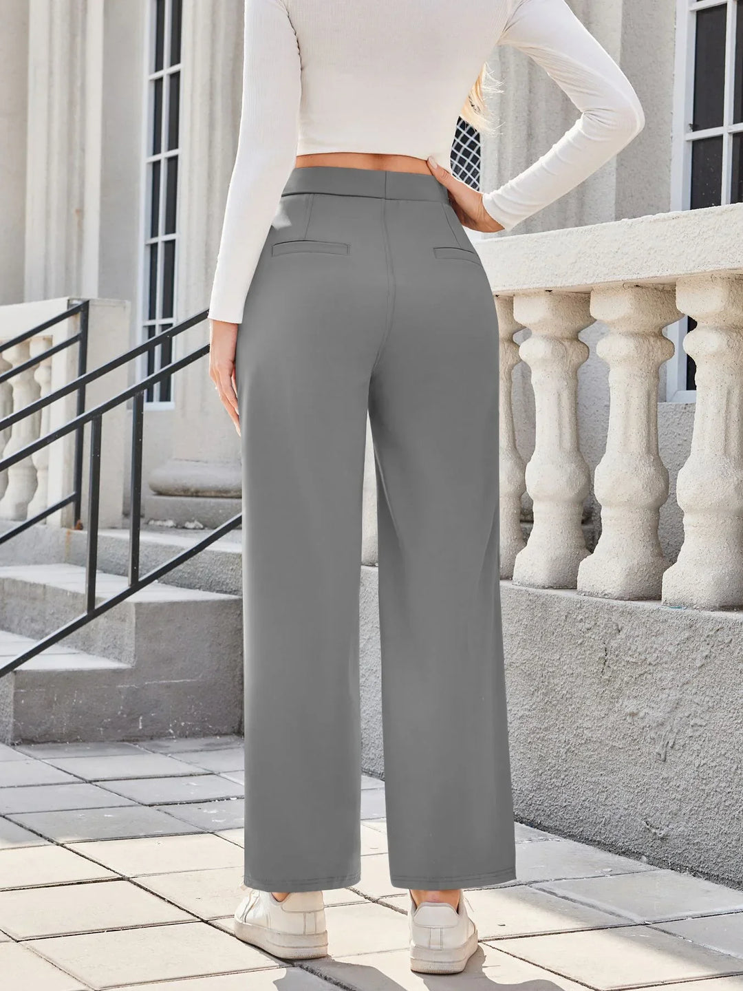 Straight Leg Women's Pants - Gina