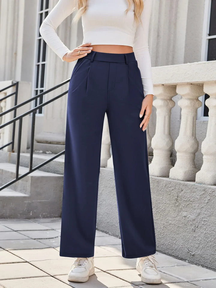 Straight Leg Women's Pants - Gina