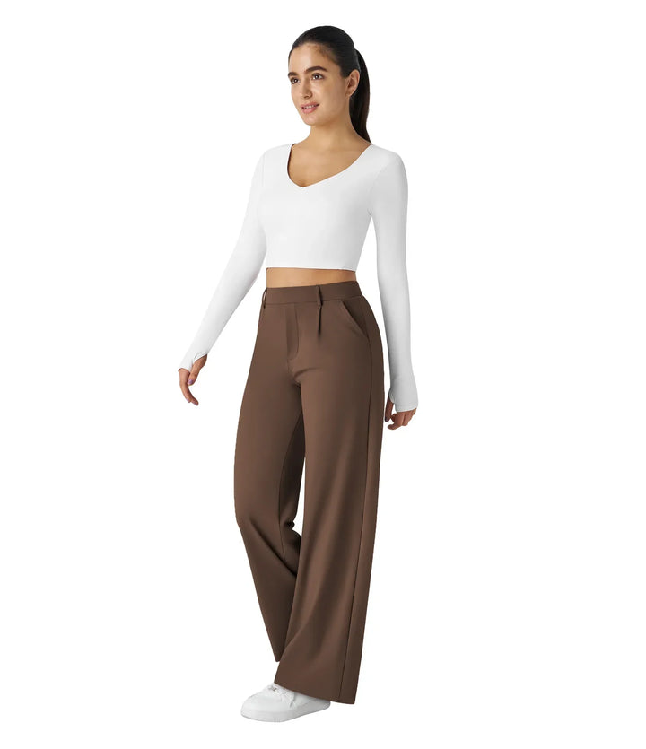 Straight Leg Women's Pants - Gina