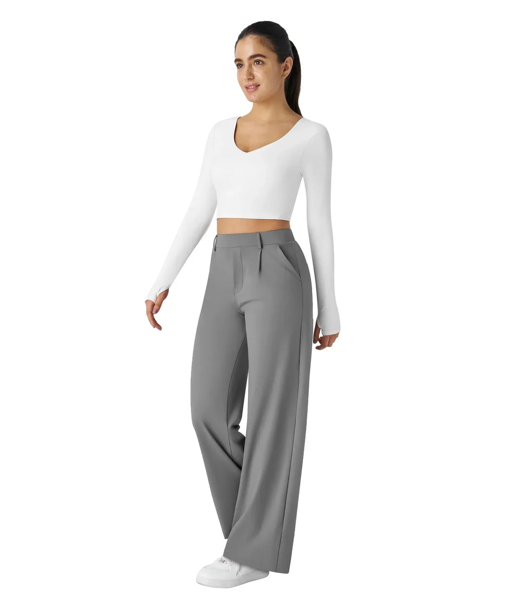 Straight Leg Women's Pants - Gina