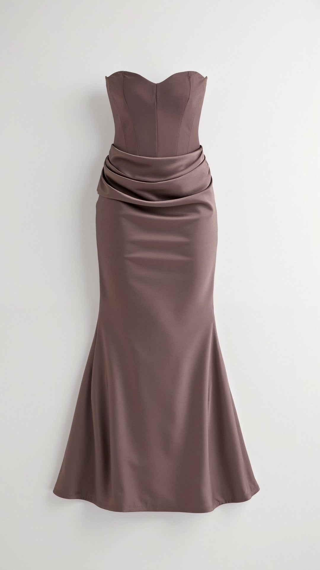 Strapless Fitted Column Maxi Dress - Whitney