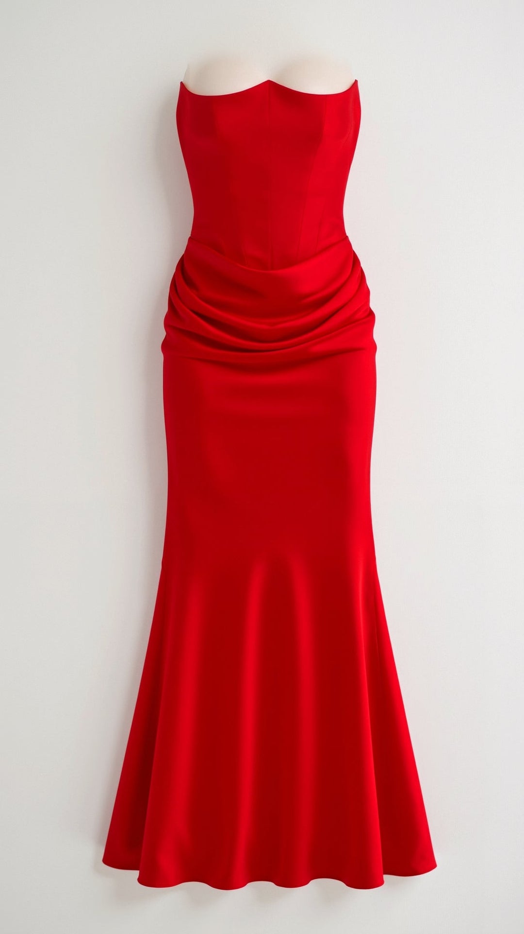 Strapless Fitted Column Maxi Dress - Whitney