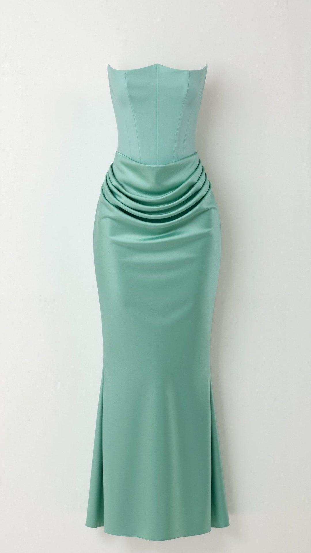 Strapless Fitted Column Maxi Dress - Whitney