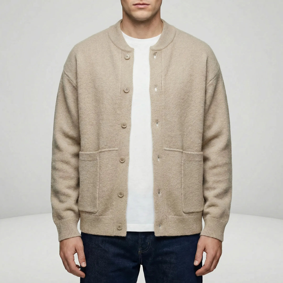 Strickjacke Mit Knopfleiste - Tristan