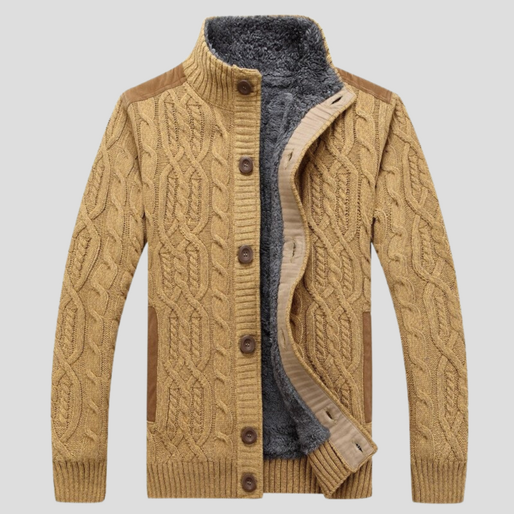 Strickjacke Mit Knopfleiste Vorne - Mats