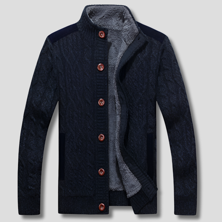 Strickjacke Mit Knopfleiste Vorne - Mats