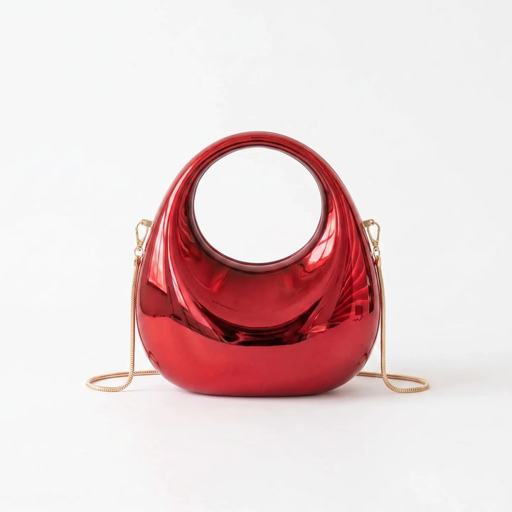 Structured Evening Clutch - Crescora