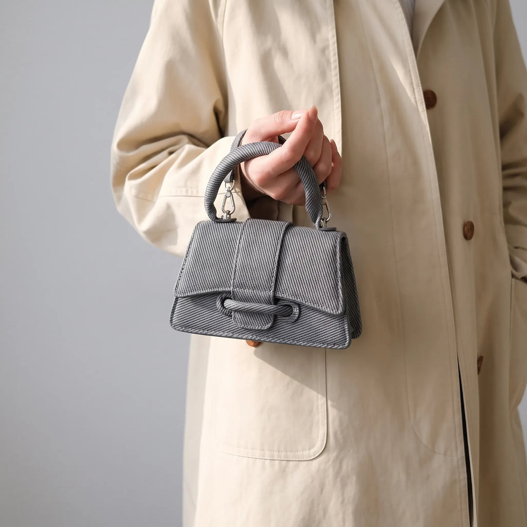 Structured Small Crossbody Bag - Caelia