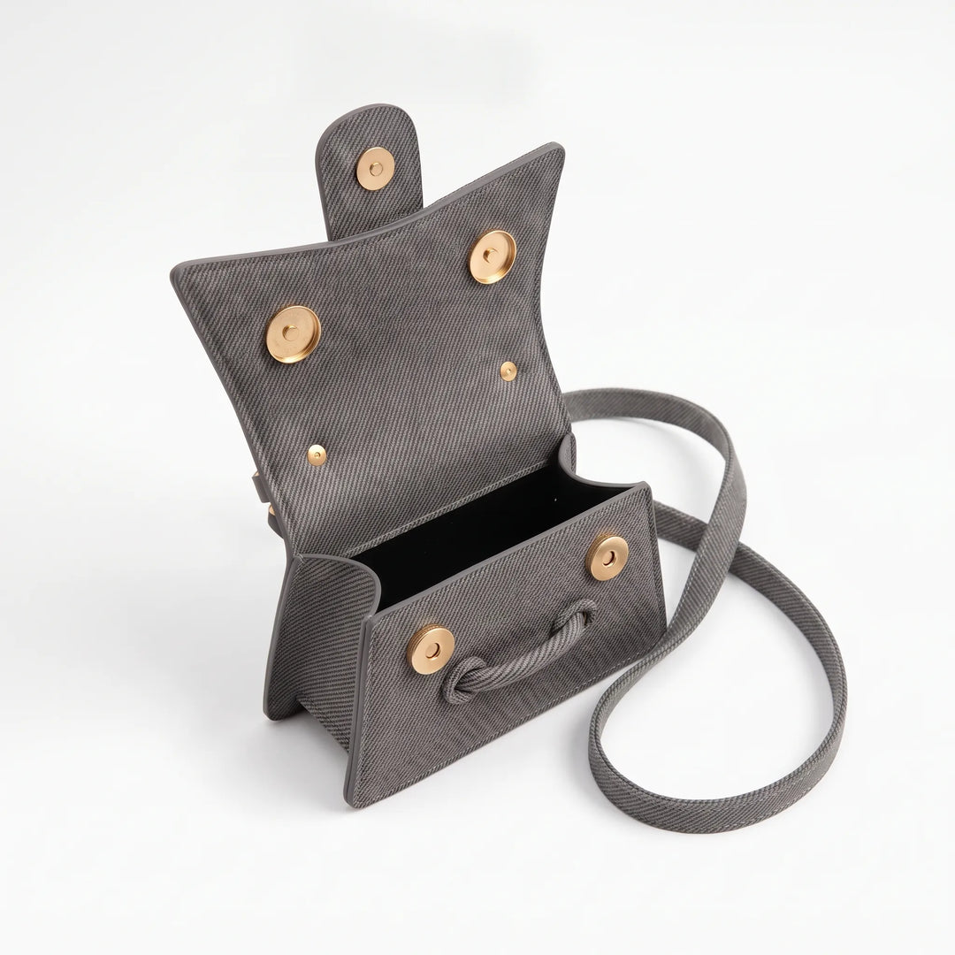Structured Small Crossbody Bag - Caelia