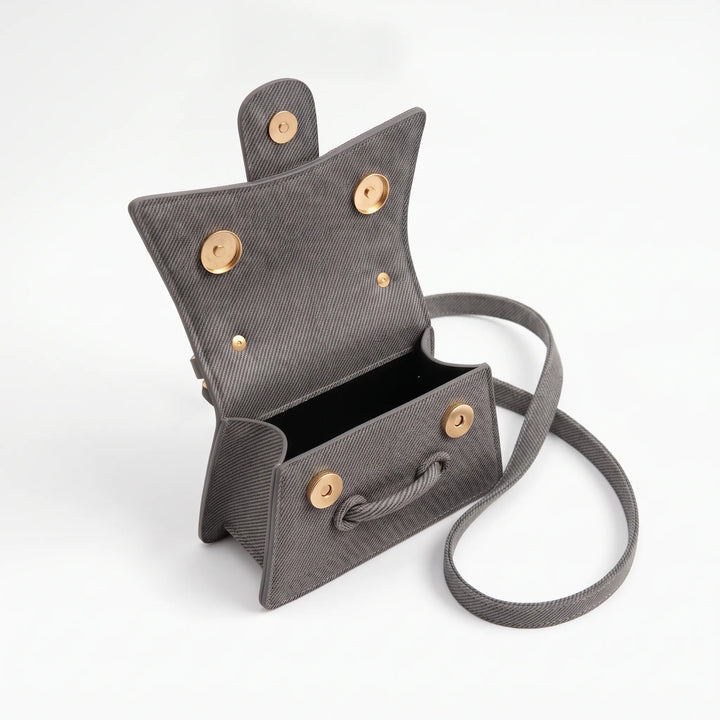Structured Small Crossbody Bag - Caelia