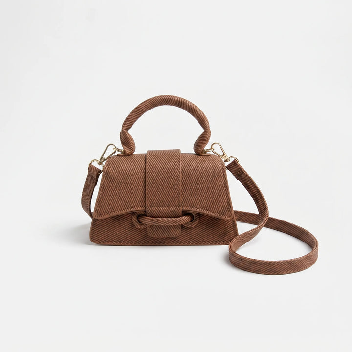 Structured Small Crossbody Bag - Caelia