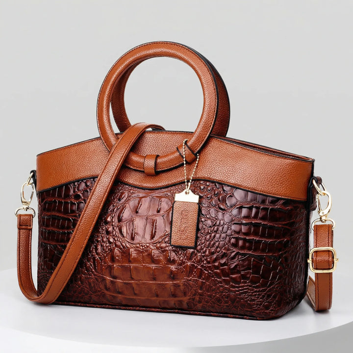 Strukturierte Tasche Mit Tragegriffen - Hannah