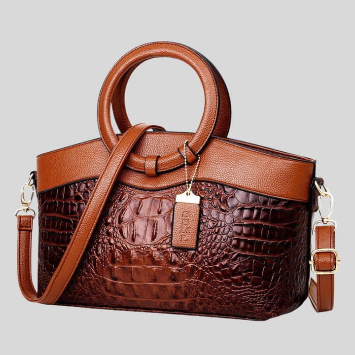 Strukturierte Tasche Mit Tragegriffen - Hannah