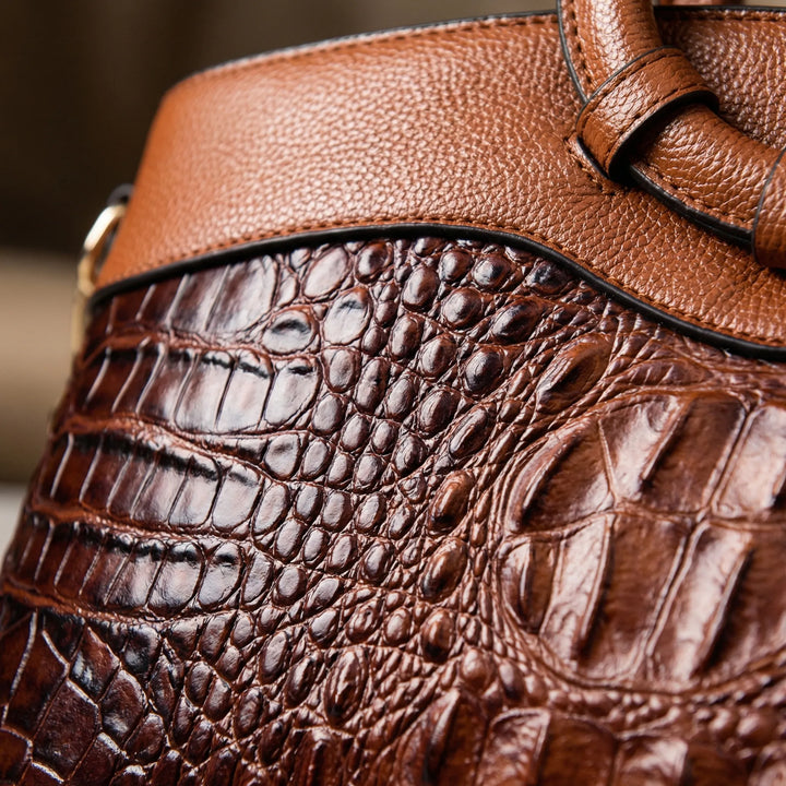 Strukturierte Tasche Mit Tragegriffen - Hannah