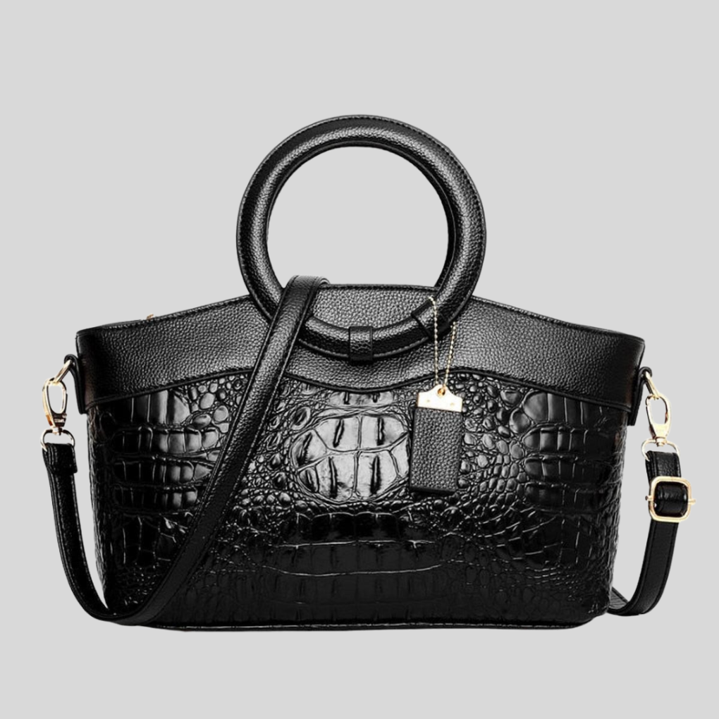 Strukturierte Tasche Mit Tragegriffen - Hannah