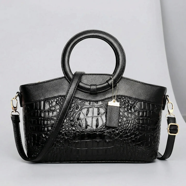 Strukturierte Tasche Mit Tragegriffen - Hannah