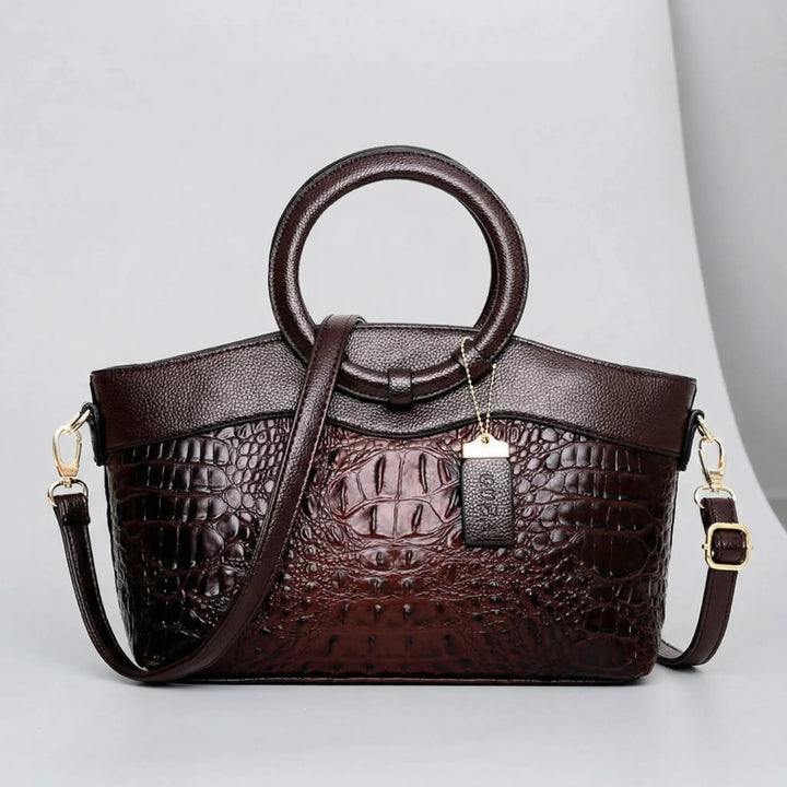 Strukturierte Tasche Mit Tragegriffen - Hannah