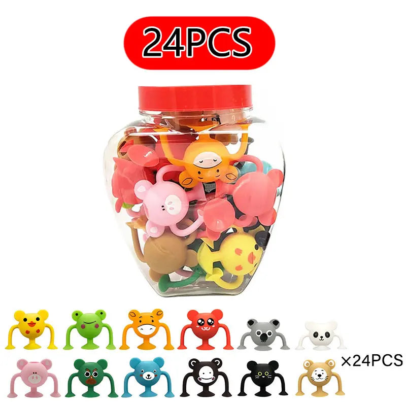 Suction Animal Building Set - Suctabudd