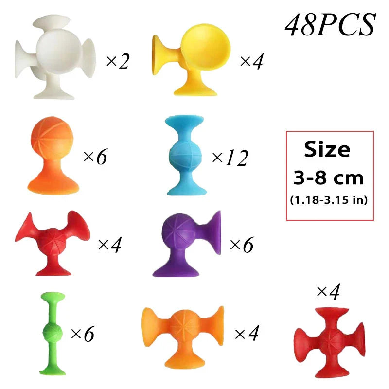 Suction Animal Building Set - Suctabudd