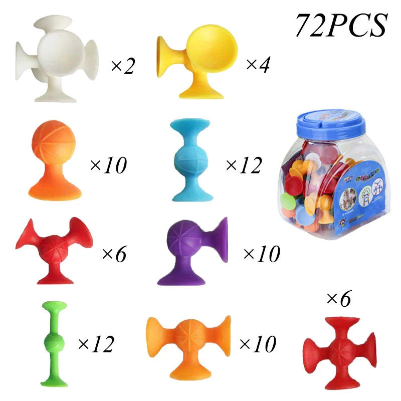 Suction Animal Building Set - Suctabudd