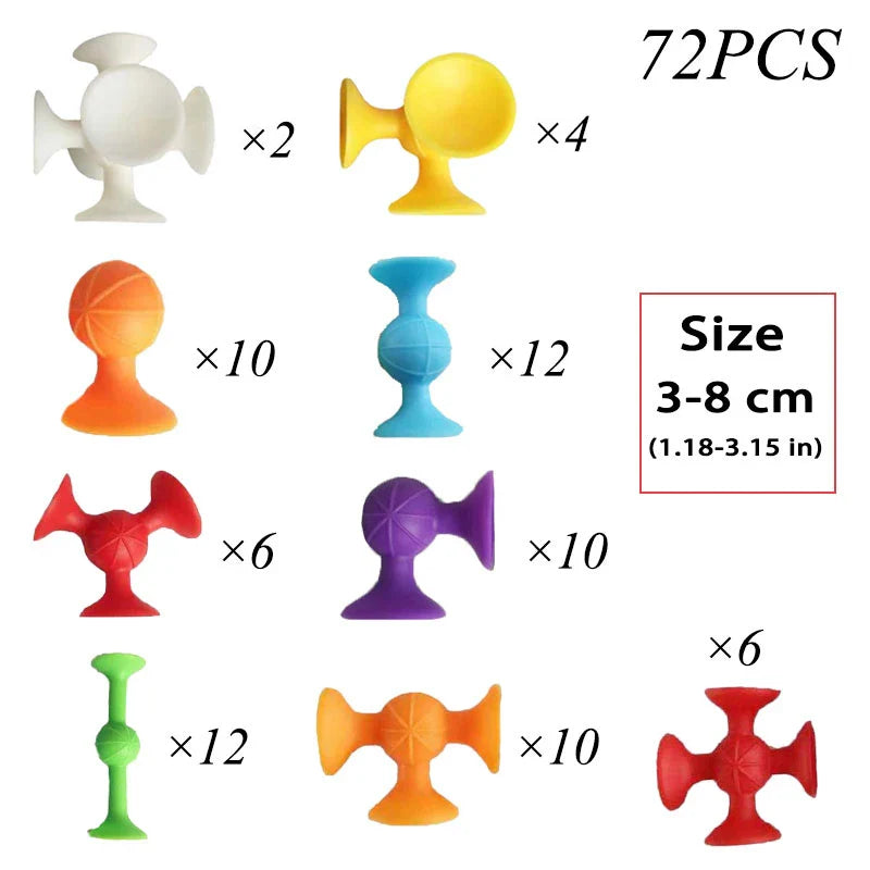 Suction Animal Building Set - Suctabudd