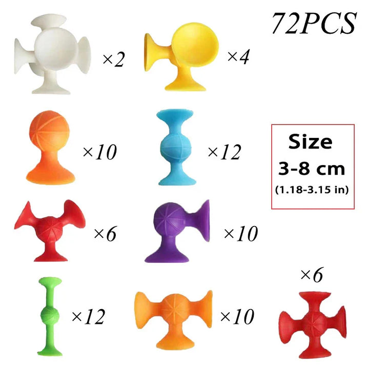 Suction Animal Building Set - Suctabudd