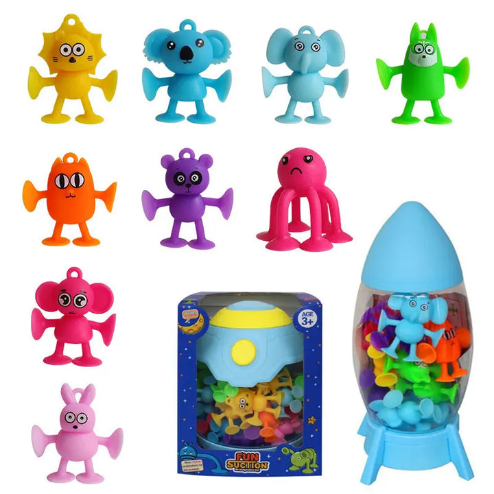 Suction Animal Building Set - Suctabudd