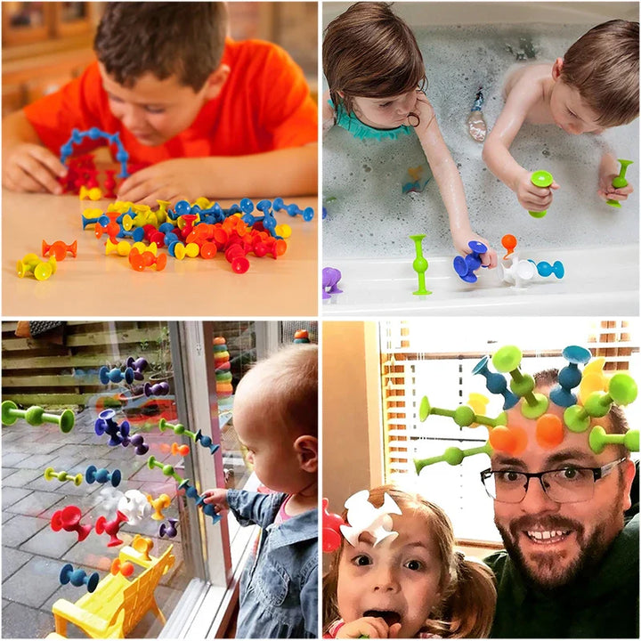 Suction Animal Building Set - Suctabudd