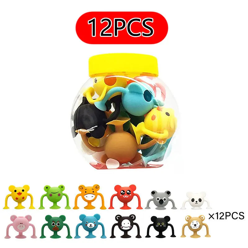 Suction Animal Building Set - Suctabudd